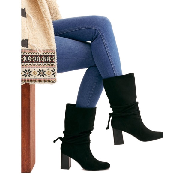 Free People Shoes - Free People Suede Vegan Cruz Ankle Boot Farylrobin